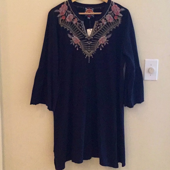Johnny Was Dresses & Skirts - NWT JOHNNY WAS Rianne Flare Sleeve Tunic Dress